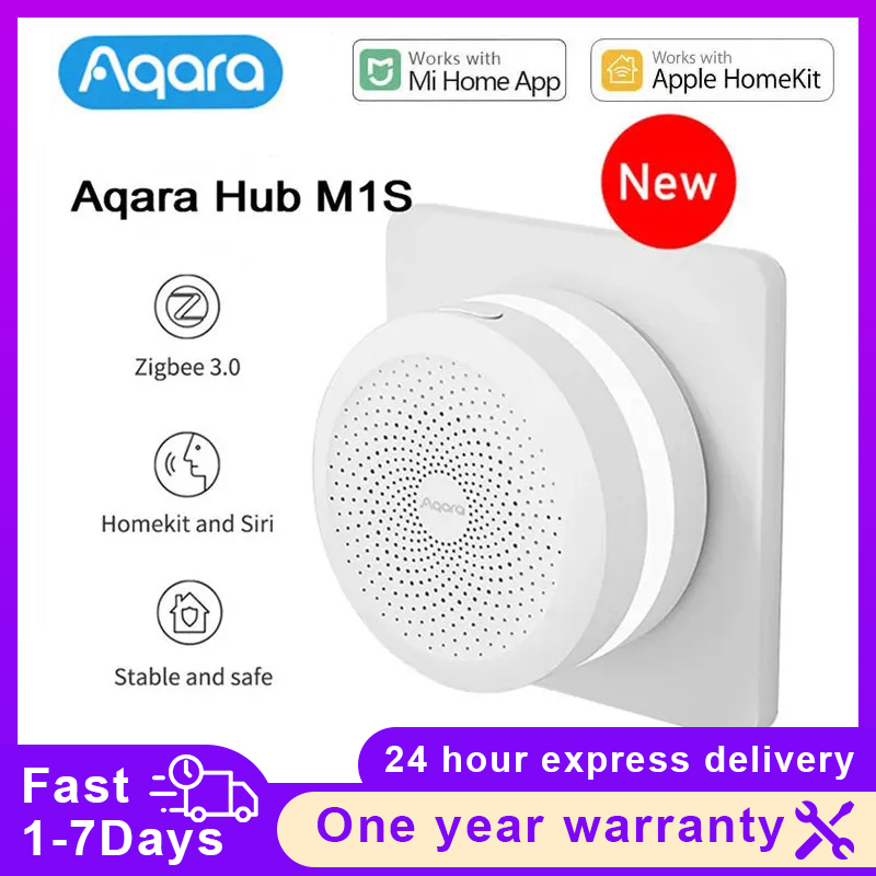 Aqara Smart Hub M1S Gateway in - Philodendron Pink Princess reseña y precio