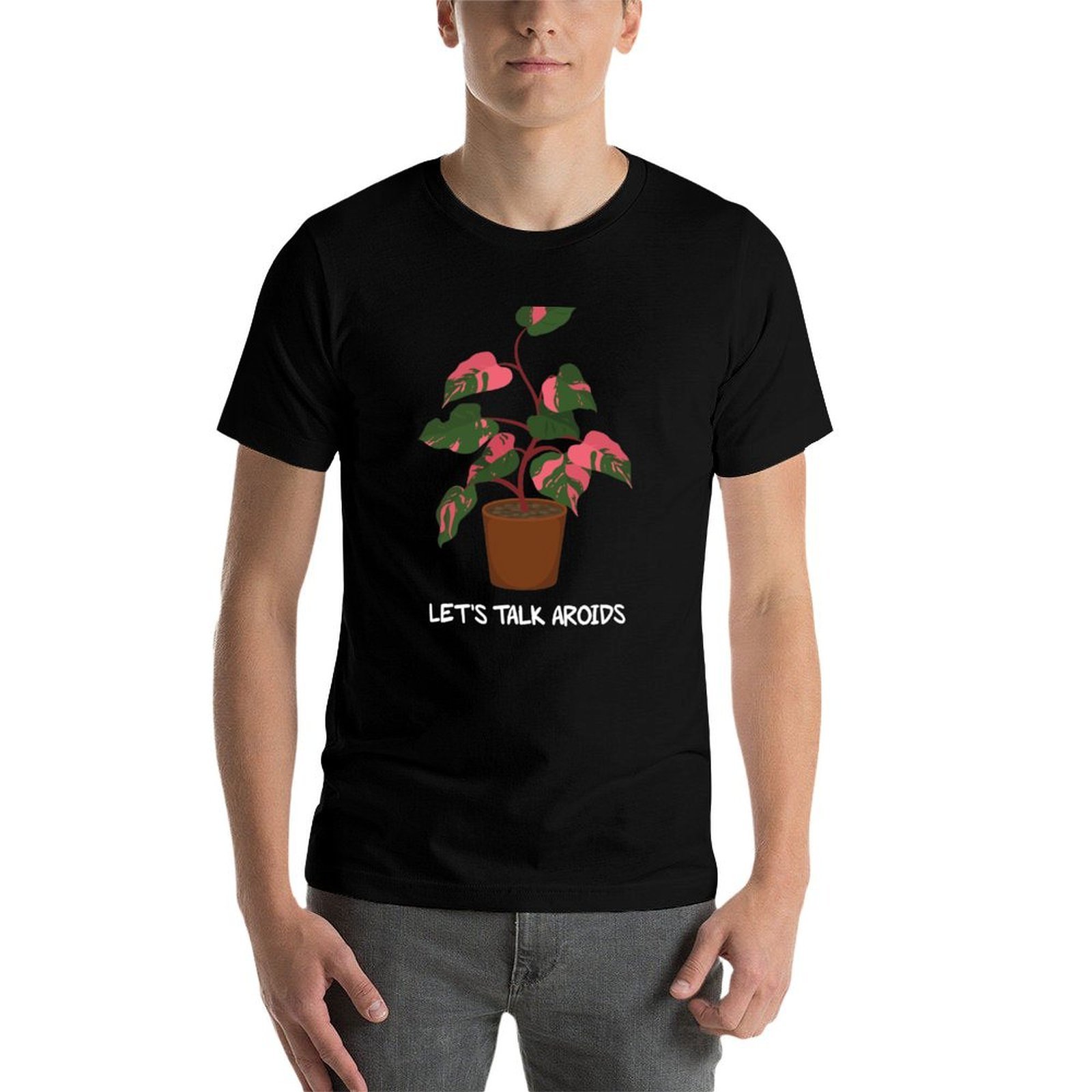 Camiseta Let's Talk Aroids Pin - Philodendron Pink Princess reseña y precio