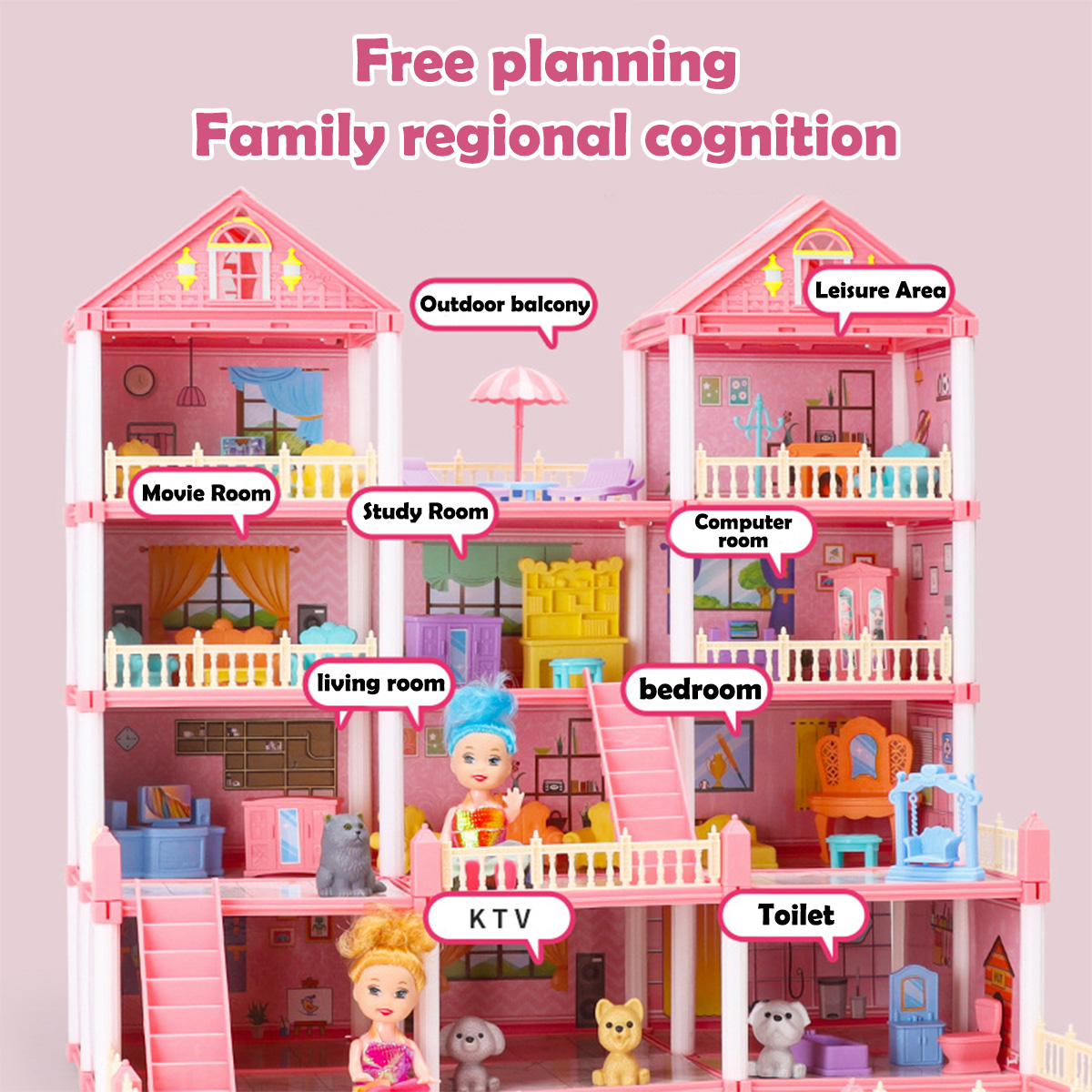 Casa de Muñecas para Niñas, Ju - Philodendron Pink Princess reseña y precio