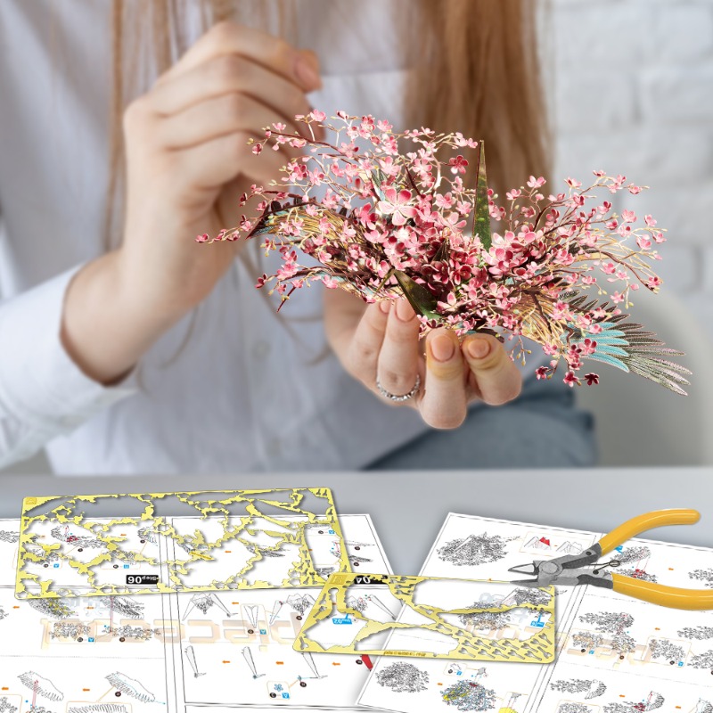 Rompecabezas 3D de Metal, Kit  - Is Plant Parent Free To Use reseña y precio